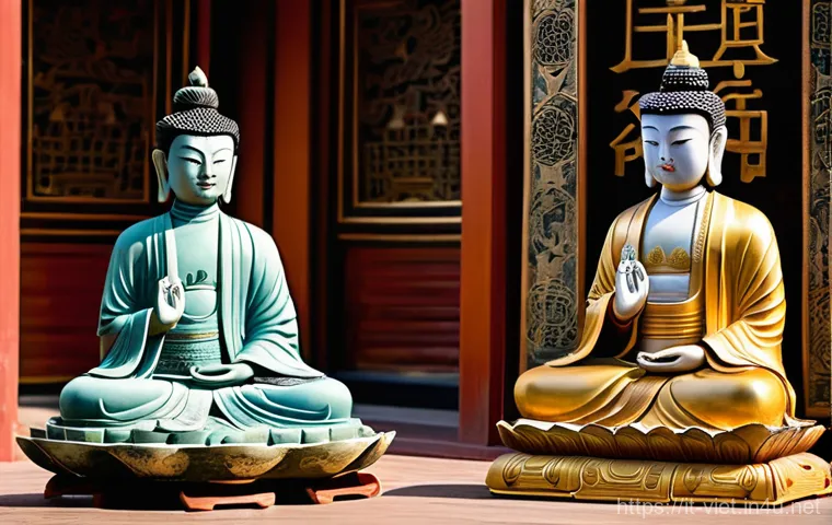 베트남 국립 역사 박물관 - **Prompt for Ancient Vietnamese Dong Son Culture:**
    "A highly detailed, realistic image depictin...