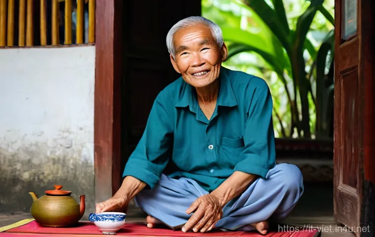베트남 언어 가이드북 - **Prompt:** A focused Italian student, approximately 28 years old, sitting comfortably at a wooden t...