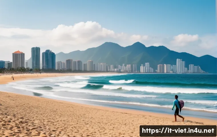 베트남에서 서핑 가능한 해변 관련 이미지 1