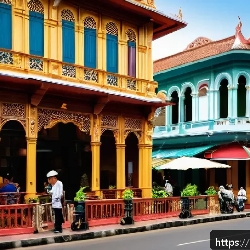 베트남 프랑스 식민지 유산 - A detailed street scene in Ho Chi Minh City’s District 1, showcasing classic French colonial archite...